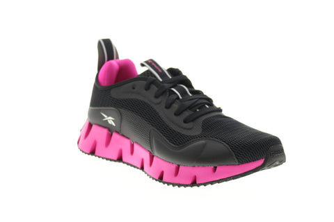 Reebok Zig Dynamica FY7065 Womens Black Mesh Athletic Running Shoes