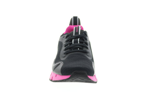 Reebok Zig Dynamica FY7065 Womens Black Mesh Athletic Running Shoes