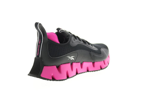 Reebok Zig Dynamica FY7065 Womens Black Mesh Athletic Running Shoes