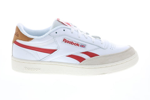 Reebok Club C Revenge FY9418 Mens White Leather Lifestyle Sneakers Shoes