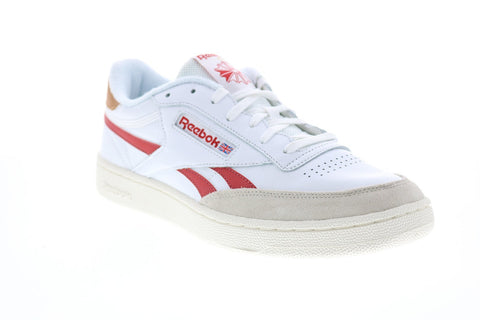 Reebok Club C Revenge FY9418 Mens White Leather Lifestyle Sneakers Shoes