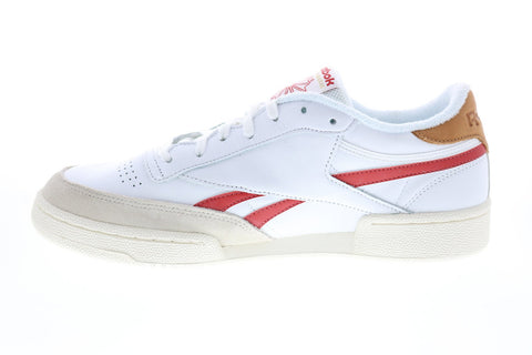 Reebok Club C Revenge FY9418 Mens White Leather Lifestyle Sneakers Shoes