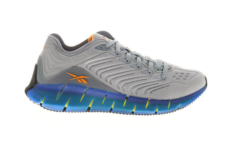 Reebok Zig Kinetica FZ0973 Mens Gray Canvas Lifestyle Sneakers Shoes