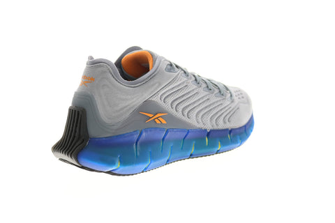 Reebok Zig Kinetica FZ0973 Mens Gray Canvas Lifestyle Sneakers Shoes