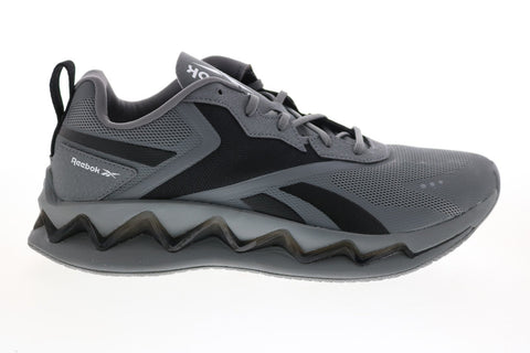 Reebok Zig Elusion Energy FZ0990 Mens Gray Mesh Lifestyle Sneakers Shoes