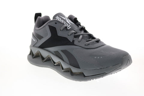 Reebok Zig Elusion Energy FZ0990 Mens Gray Mesh Lifestyle Sneakers Shoes