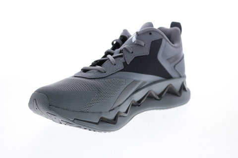 Reebok Zig Elusion Energy FZ0990 Mens Gray Mesh Lifestyle Sneakers Shoes