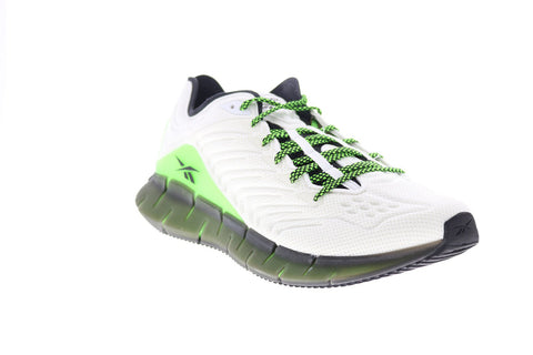 Reebok Zig Kinetica FZ3101 Mens White Canvas Lifestyle Sneakers Shoes