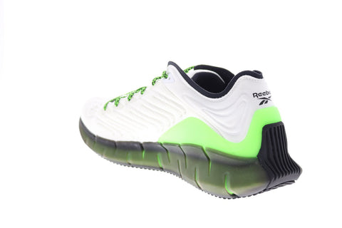 Reebok Zig Kinetica FZ3101 Mens White Canvas Lifestyle Sneakers Shoes