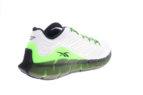 Reebok Zig Kinetica FZ3101 Mens White Canvas Lifestyle Sneakers Shoes