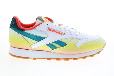 Reebok Classic Leather FZ3372 Mens White Lifestyle Sneakers Shoes