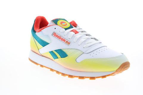 Reebok Classic Leather FZ3372 Mens White Lifestyle Sneakers Shoes