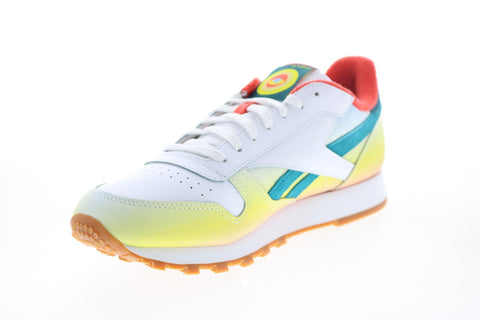 Reebok Classic Leather FZ3372 Mens White Lifestyle Sneakers Shoes