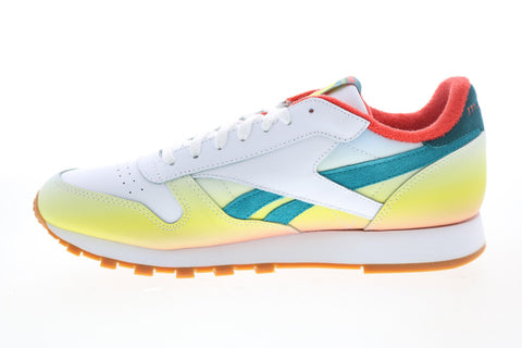 Reebok Classic Leather FZ3372 Mens White Lifestyle Sneakers Shoes
