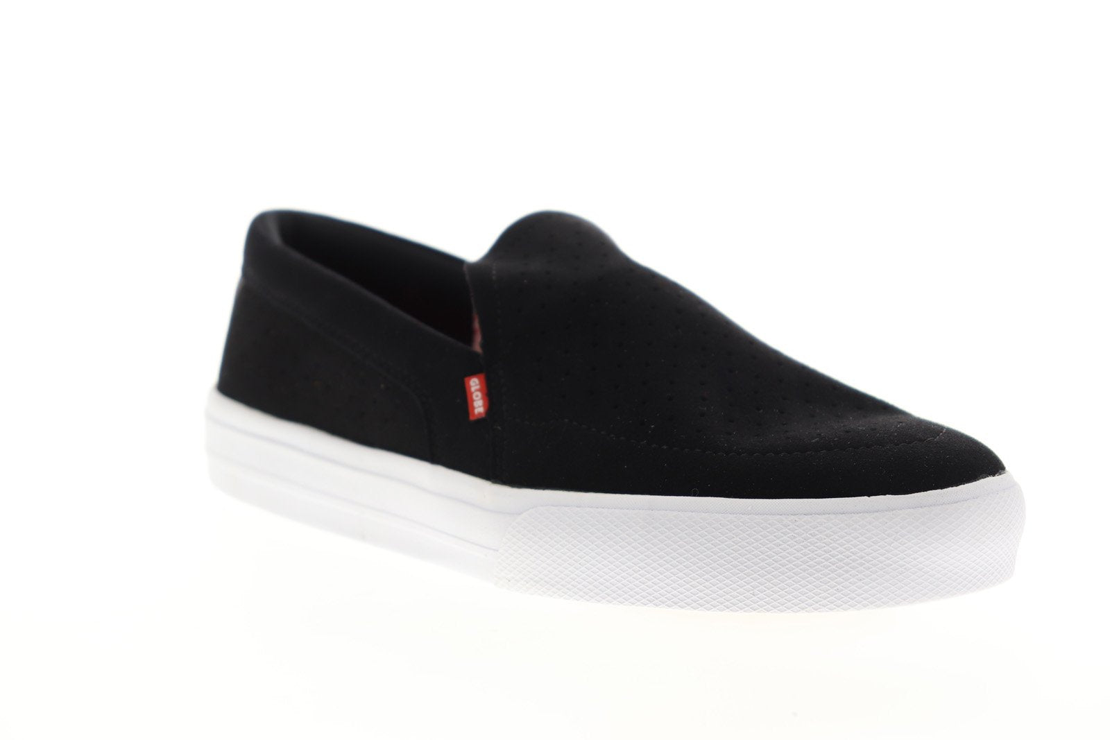 Globe Castro LYT GBCASTLYT Mens Black Suede Low Top Slip On  display picture 3