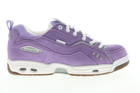 Globe CT IV Classic GBCTIVC Mens Purple Suede Lace Up Athletic Skate Shoes