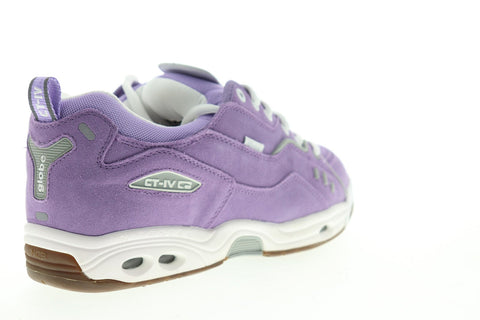 Globe CT IV Classic GBCTIVC Mens Purple Suede Lace Up Athletic Skate Shoes