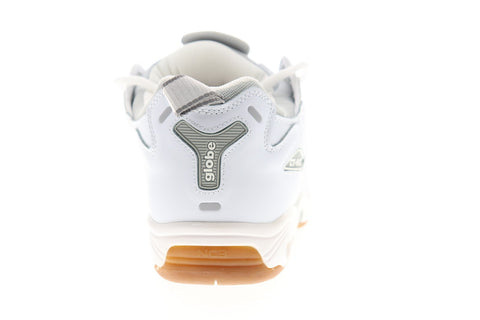 Globe CT IV Classic GBCTIVC Mens White Leather Lace Up Athletic Skate Shoes
