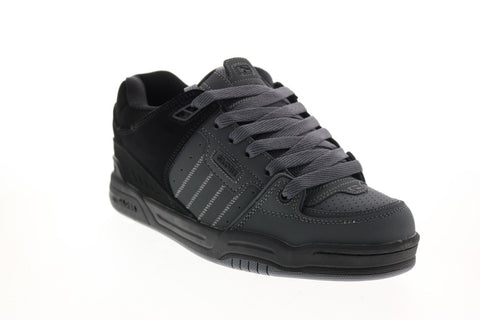 Globe Fusion GBFUS Mens Gray Suede Skate Inspired Sneakers Shoes