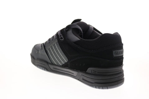 Globe Fusion GBFUS Mens Gray Suede Skate Inspired Sneakers Shoes