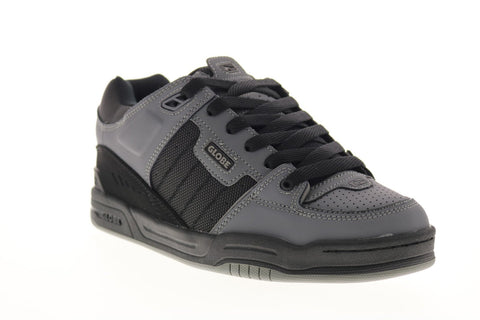 Globe Fusion GBFUS Mens Gray Synthetic Skate Inspired Sneakers Shoes