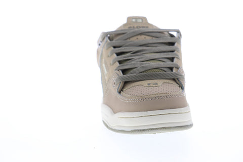 Globe Fusion GBFUS Mens Beige Nubuck Lace Up Athletic Skate Shoes