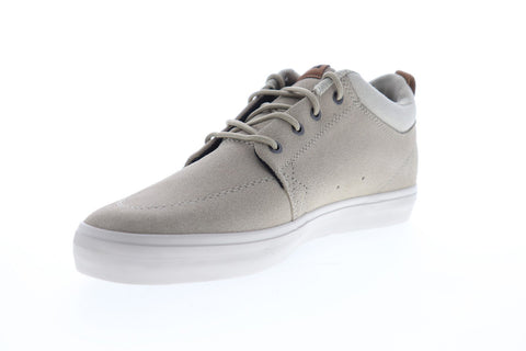 Globe GS Chukka GBGSCHUKKA Mens Gray Suede Lace Up Athletic Skate Shoes