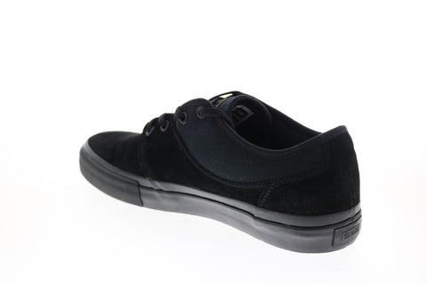 Globe Mahalo Plus GBMAHALOP Mens Black Suede Skate Inspired Sneakers Shoes