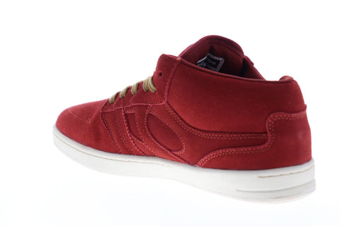 Globe Octave Mid RM GBOCTMIDRM Mens Red Suede Lace Up Athletic Skate Shoes