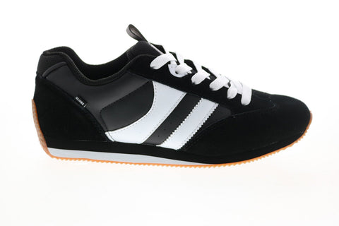 Globe Pulse Evo GBPULEVO Mens Black Suede Skate Inspired Sneakers Shoes