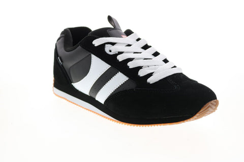 Globe Pulse Evo GBPULEVO Mens Black Suede Skate Inspired Sneakers Shoes