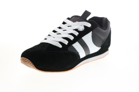 Globe Pulse Evo GBPULEVO Mens Black Suede Skate Inspired Sneakers Shoes