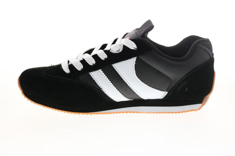 Globe Pulse Evo GBPULEVO Mens Black Suede Skate Inspired Sneakers Shoes