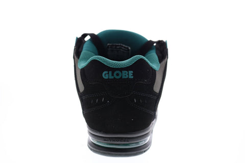 Globe Sabre Mens Black Nubuck Lace Up Skate Inspired Sneakers Shoes