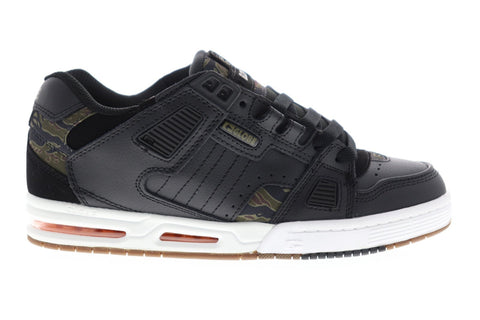 Globe Sabre Mens Black Synthetic Athletic Lace Up Skate Shoes