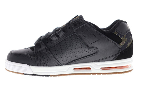 Globe Sabre Mens Black Synthetic Athletic Lace Up Skate Shoes
