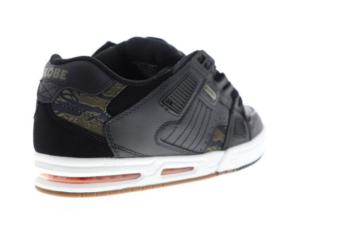 Globe Sabre Mens Black Synthetic Athletic Lace Up Skate Shoes