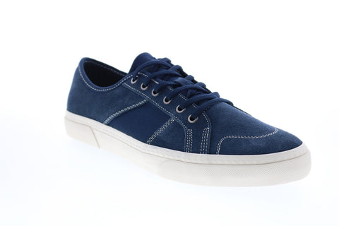 Globe Surplus GBSURP Mens Blue Suede Lace Up Skate Inspired Sneakers Shoes