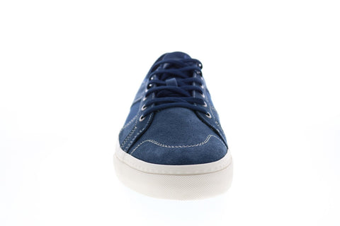 Globe Surplus GBSURP Mens Blue Suede Lace Up Skate Inspired Sneakers Shoes