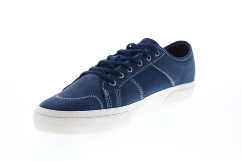 Globe Surplus GBSURP Mens Blue Suede Lace Up Skate Inspired Sneakers Shoes