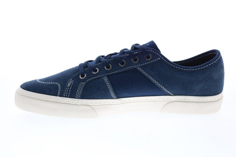 Globe Surplus GBSURP Mens Blue Suede Lace Up Skate Inspired Sneakers Shoes