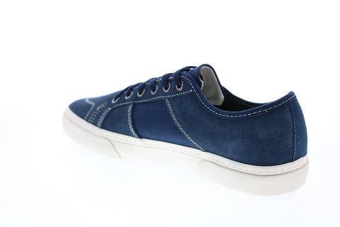Globe Surplus GBSURP Mens Blue Suede Lace Up Skate Inspired Sneakers Shoes