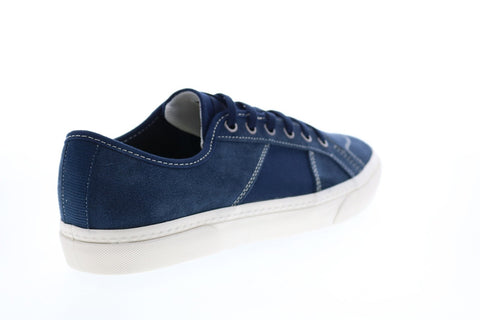 Globe Surplus GBSURP Mens Blue Suede Lace Up Skate Inspired Sneakers Shoes