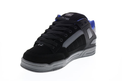Globe Tilt Mens Black Nubuck Lace Up Skate Inspired Sneakers Shoes