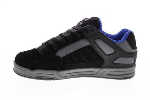 Globe Tilt Mens Black Nubuck Lace Up Skate Inspired Sneakers Shoes