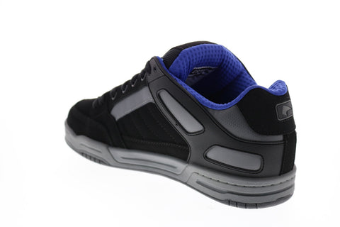 Globe Tilt Mens Black Nubuck Lace Up Skate Inspired Sneakers Shoes