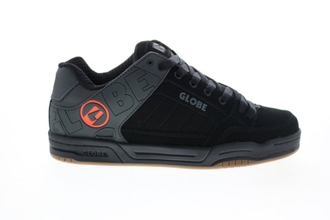 Globe Tilt GBTILT Mens Black Suede Skate Inspired Sneakers Shoes