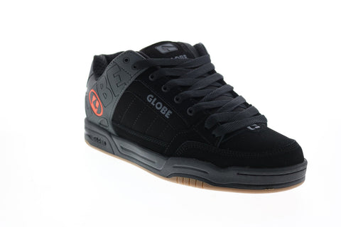 Globe Tilt GBTILT Mens Black Suede Skate Inspired Sneakers Shoes