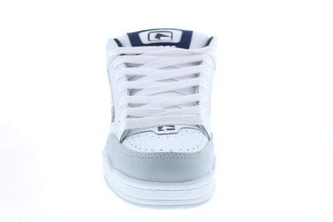 Globe Tilt GBTILT Mens White Leather Skate Inspired Sneakers Shoes