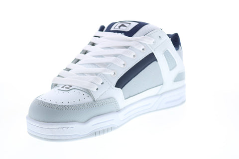 Globe Tilt GBTILT Mens White Leather Skate Inspired Sneakers Shoes